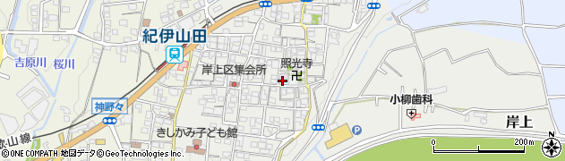 和歌山県橋本市岸上294周辺の地図