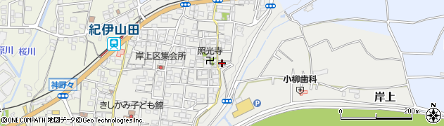 和歌山県橋本市岸上479周辺の地図