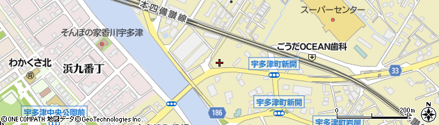 香川県綾歌郡宇多津町2577周辺の地図