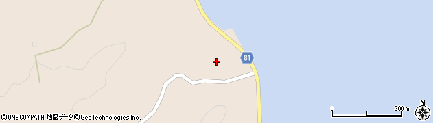 生口島循環線周辺の地図
