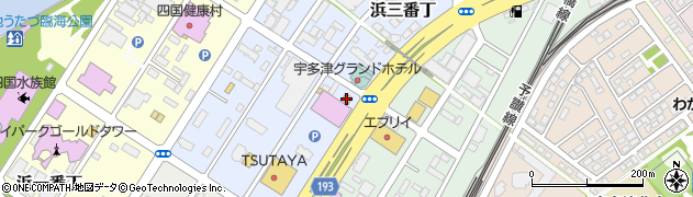 ローソン宇多津浜街道店周辺の地図