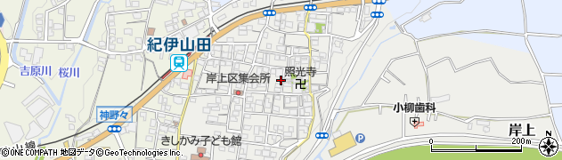 和歌山県橋本市岸上309周辺の地図