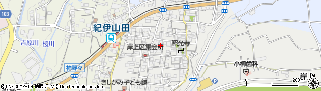 和歌山県橋本市岸上315周辺の地図