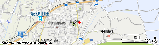 和歌山県橋本市岸上476周辺の地図