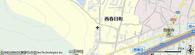 香川県高松市西春日町1612周辺の地図