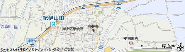 和歌山県橋本市岸上301周辺の地図