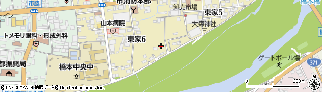 朝日新聞社橋本支局周辺の地図