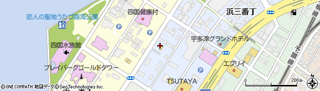 炭火串焼次男坊 宇多津店周辺の地図