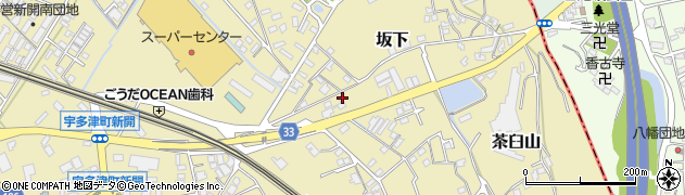香川県綾歌郡宇多津町坂下3539周辺の地図