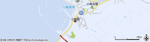 小島館周辺の地図