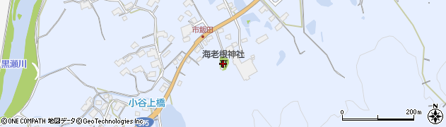 海老根神社周辺の地図