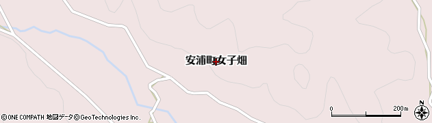 広島県呉市安浦町大字女子畑周辺の地図
