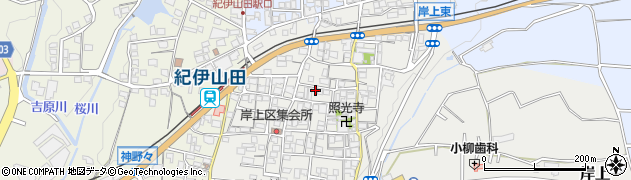 和歌山県橋本市岸上321周辺の地図