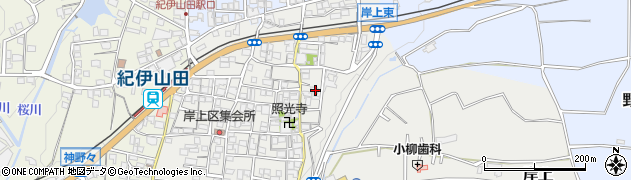 和歌山県橋本市岸上469周辺の地図