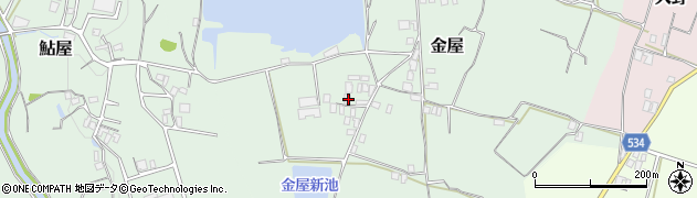 兵庫県洲本市金屋74周辺の地図
