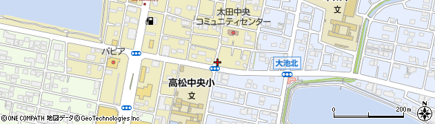 公文式高松レインボー中央教室周辺の地図