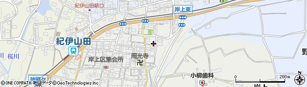 和歌山県橋本市岸上468周辺の地図