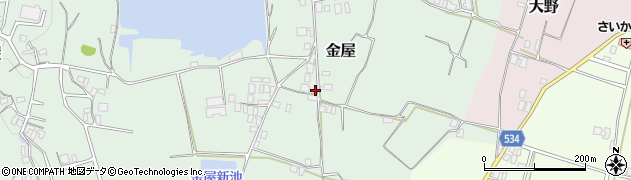 兵庫県洲本市金屋93周辺の地図