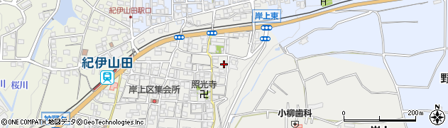 和歌山県橋本市岸上467周辺の地図