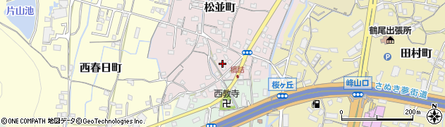 香川県高松市松並町699周辺の地図