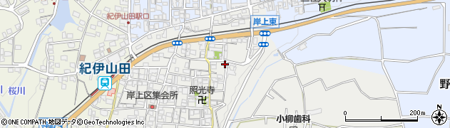 和歌山県橋本市岸上471周辺の地図