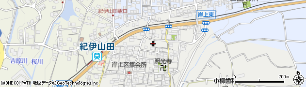 和歌山県橋本市岸上334周辺の地図