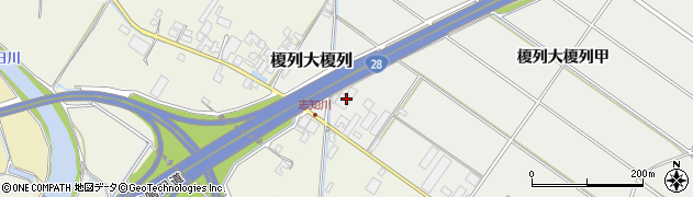兵庫県南あわじ市榎列大榎列甲52周辺の地図