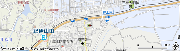 和歌山県橋本市岸上465周辺の地図