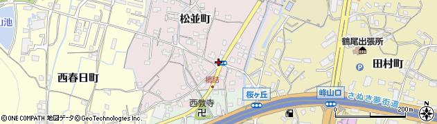 香川県高松市松並町649周辺の地図