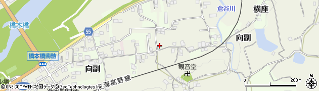 和歌山県橋本市向副149周辺の地図