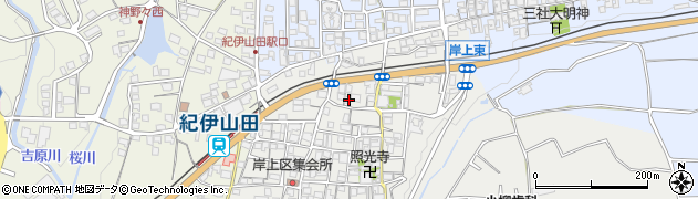 和歌山県橋本市岸上399周辺の地図
