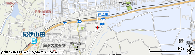 和歌山県橋本市岸上498周辺の地図