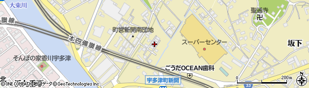 香川県綾歌郡宇多津町2556周辺の地図