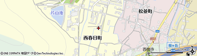 香川県高松市西春日町1577周辺の地図