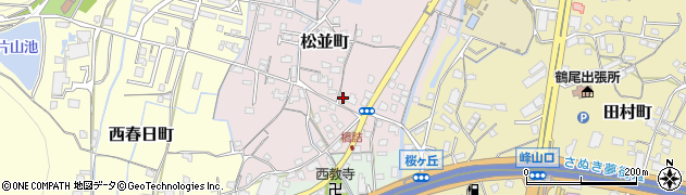 香川県高松市松並町706周辺の地図
