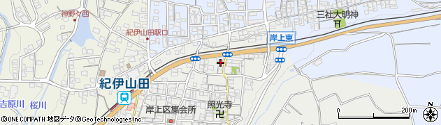 和歌山県橋本市岸上406周辺の地図