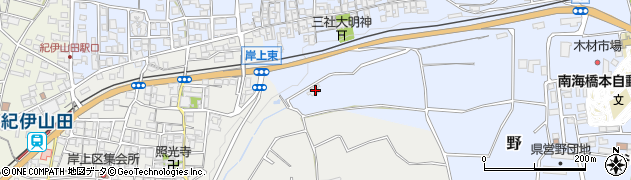 和歌山県橋本市野5周辺の地図