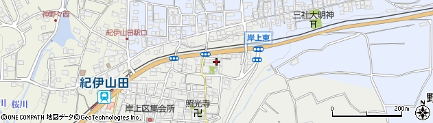 和歌山県橋本市岸上427周辺の地図