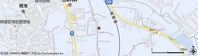 香川県さぬき市志度4395周辺の地図