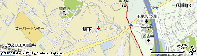 香川県綾歌郡宇多津町坂下2860周辺の地図