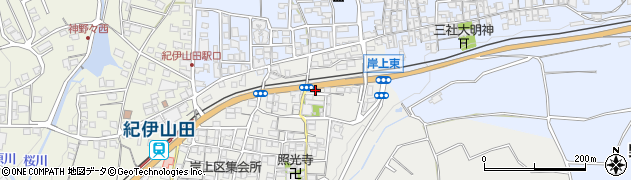 和歌山県橋本市岸上424周辺の地図