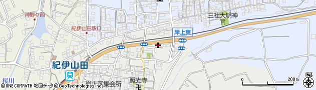 和歌山県橋本市岸上432周辺の地図