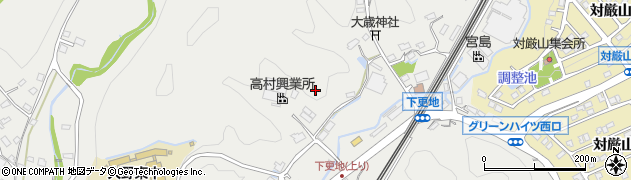 広島県廿日市市大野下更地周辺の地図