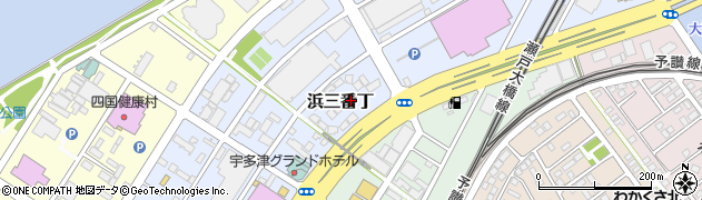中庭住宅株式会社　セトラ宇多津展示場周辺の地図