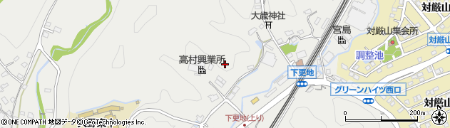 広島県廿日市市大野（下更地）周辺の地図