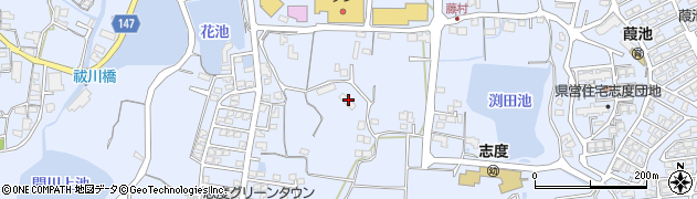 香川県さぬき市志度3390周辺の地図