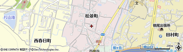 香川県高松市松並町726周辺の地図