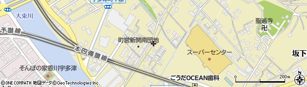 香川県綾歌郡宇多津町2562周辺の地図