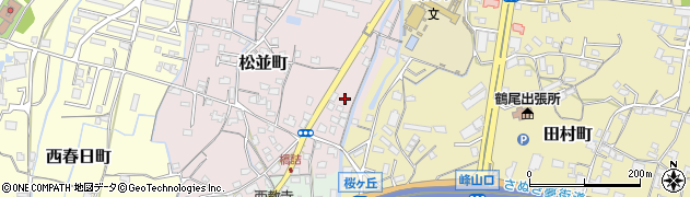 香川県高松市松並町658周辺の地図