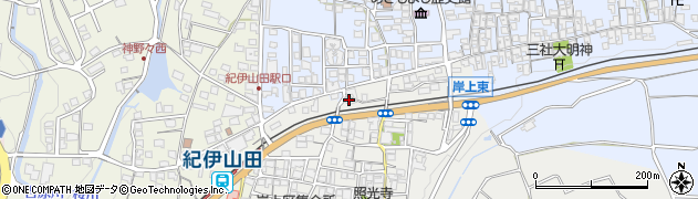 和歌山県橋本市岸上401周辺の地図